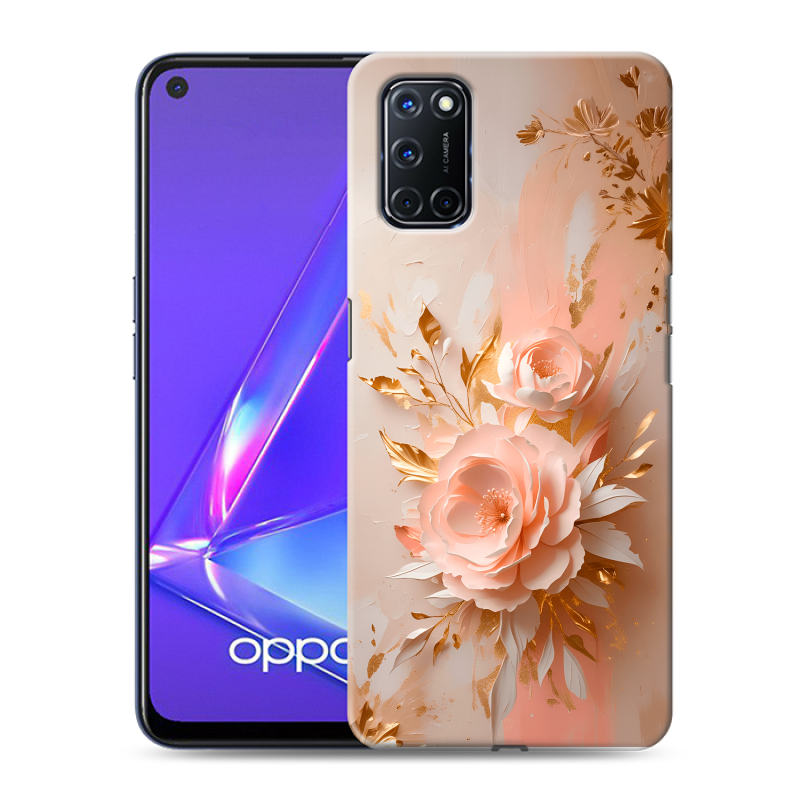 Пластиковый чехол на OPPO A52 с принтом женский Пластиковый чехол на OPPO A52 с принтом женский