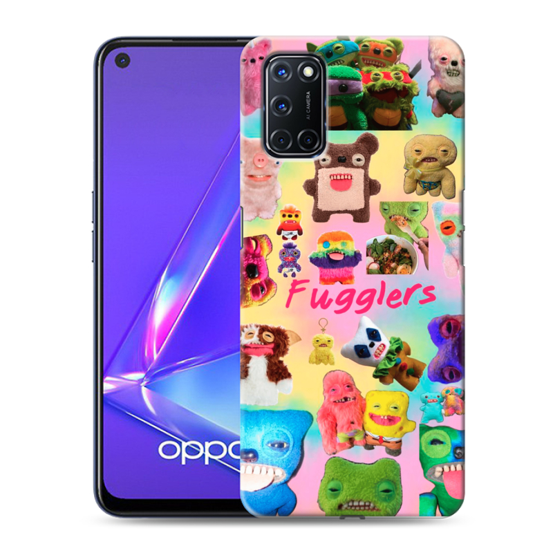 Силиконовый чехол на OPPO A52 с принтом Флагер Fuggler Силиконовый чехол на OPPO A52 с принтом Флагер Fuggler
