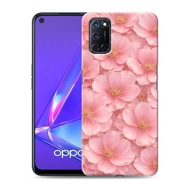 Пластиковый чехол на OPPO A52 с принтом женский Пластиковый чехол на OPPO A52 с принтом женский
