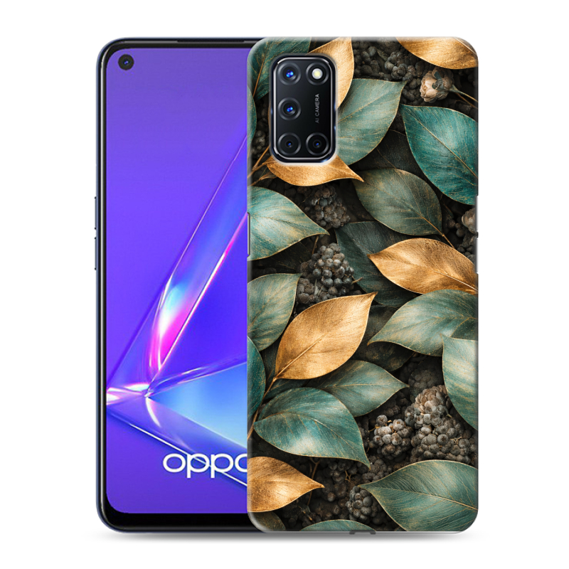 Силиконовый противоударный чехол на OPPO A52 с принтом женский Силиконовый противоударный чехол на OPPO A52 с принтом женский