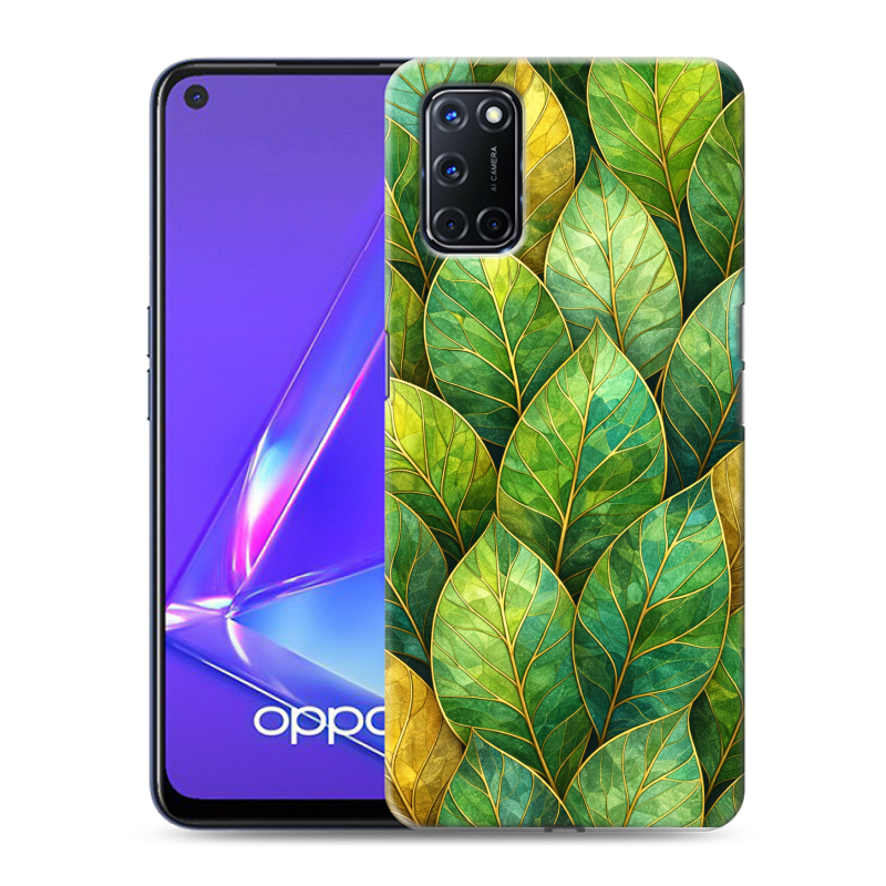 Силиконовый противоударный чехол на OPPO A52 с принтом женский Силиконовый противоударный чехол на OPPO A52 с принтом женский