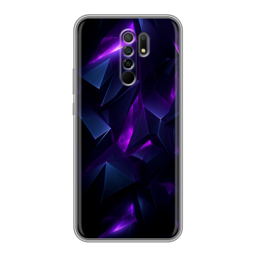 Силиконовый чехол на Xiaomi RedMi 9 с принтом Абстракиция Силиконовый чехол на Xiaomi RedMi 9 с принтом Абстракиция