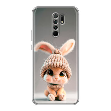 Силиконовый чехол на Xiaomi RedMi 9 с принтом Кролик Силиконовый чехол на Xiaomi RedMi 9 с принтом Кролик