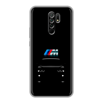 Силиконовый чехол на Xiaomi RedMi 9 с принтом БМВ BMW Силиконовый чехол на Xiaomi RedMi 9 с принтом БМВ BMW