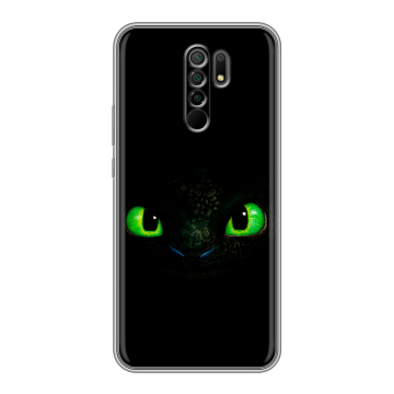 Силиконовый чехол на Xiaomi RedMi 9 с принтом Как приручить дракона Силиконовый чехол на Xiaomi RedMi 9 с принтом Как приручить дракона