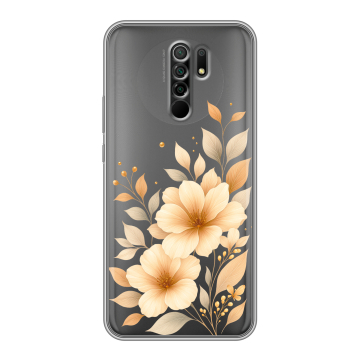 Силиконовый чехол на Xiaomi RedMi 9 с принтом для девушки Силиконовый чехол на Xiaomi RedMi 9 с принтом для девушки