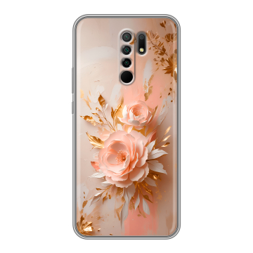Силиконовый чехол на Xiaomi RedMi 9 с принтом женский Силиконовый чехол на Xiaomi RedMi 9 с принтом женский