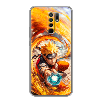 Силиконовый чехол на Xiaomi RedMi 9 с принтом Аниме Наруто Naruto Силиконовый чехол на Xiaomi RedMi 9 с принтом Аниме Наруто Naruto