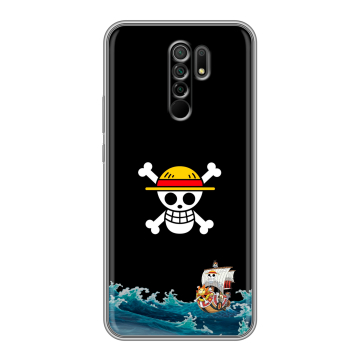 Силиконовый чехол на Xiaomi RedMi 9 с принтом One Piece Ван Пис Силиконовый чехол на Xiaomi RedMi 9 с принтом One Piece Ван Пис