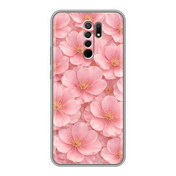 Силиконовый чехол на Xiaomi RedMi 9 с принтом женский Силиконовый чехол на Xiaomi RedMi 9 с принтом женский