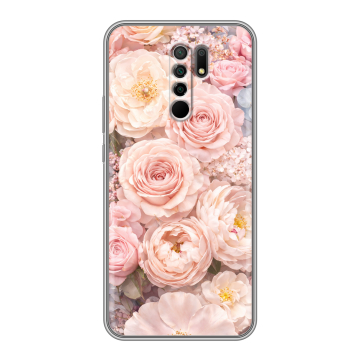 Силиконовый чехол на Xiaomi RedMi 9 с принтом женский Силиконовый чехол на Xiaomi RedMi 9 с принтом женский