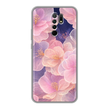 Силиконовый чехол на Xiaomi RedMi 9 с принтом женский Силиконовый чехол на Xiaomi RedMi 9 с принтом женский