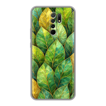 Силиконовый чехол на Xiaomi RedMi 9 с принтом женский Силиконовый чехол на Xiaomi RedMi 9 с принтом женский