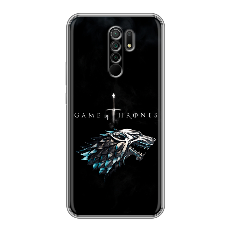 Силиконовый чехол на Xiaomi RedMi 9 с принтом Игра Престолов Game Thrones Силиконовый чехол на Xiaomi RedMi 9 с принтом Игра Престолов Game Thrones