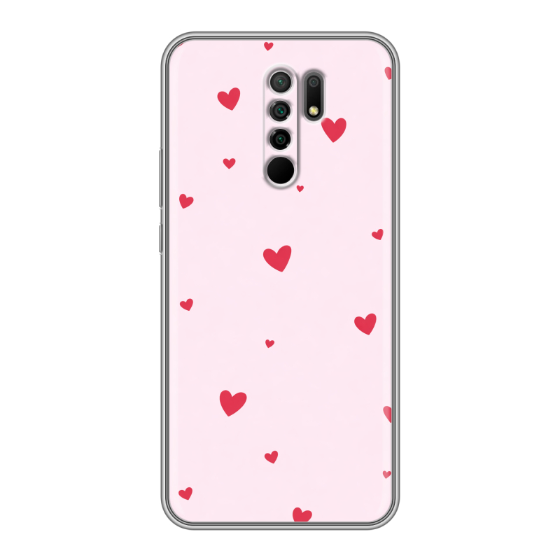 Силиконовый чехол на Xiaomi RedMi 9 с принтом для девочек Силиконовый чехол на Xiaomi RedMi 9 с принтом для девочек