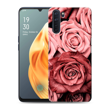 Силиконовый чехол на OPPO A91 с принтом Цветы розы Силиконовый чехол на OPPO A91 с принтом Цветы розы
