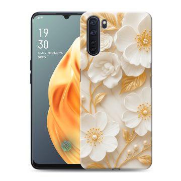 Силиконовый чехол на OPPO A91 с принтом Цветы Силиконовый чехол на OPPO A91 с принтом Цветы