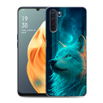 Силиконовый чехол на OPPO A91 с принтом бабочки саккура Силиконовый чехол на OPPO A91 с принтом бабочки саккура