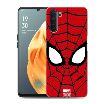 Силиконовый чехол на OPPO A91 с принтом человек паук spiderman