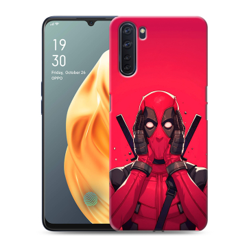 Силиконовый чехол на OPPO A91 с принтом Дедпул Deadpool Силиконовый чехол на OPPO A91 с принтом Дедпул Deadpool