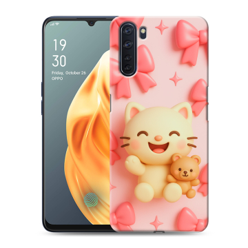 Силиконовый чехол на OPPO A91 с принтом для девочек Силиконовый чехол на OPPO A91 с принтом для девочек