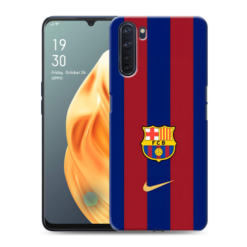 Силиконовый чехол на OPPO A91 с принтом Барселона Barcelona Силиконовый чехол на OPPO A91 с принтом Барселона Barcelona