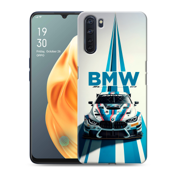 Силиконовый чехол на OPPO A91 с принтом БМВ BMW Силиконовый чехол на OPPO A91 с принтом БМВ BMW