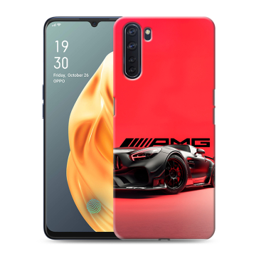 Силиконовый чехол на OPPO A91 с принтом Мерседес Mercedes AMG Силиконовый чехол на OPPO A91 с принтом Мерседес Mercedes AMG