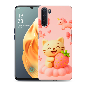 Силиконовый чехол на OPPO A91 с принтом для девочек Силиконовый чехол на OPPO A91 с принтом для девочек