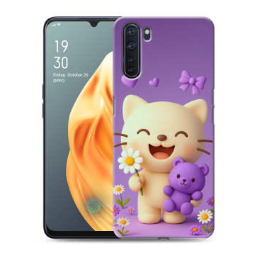 Силиконовый чехол на OPPO A91 с принтом для девочек Силиконовый чехол на OPPO A91 с принтом для девочек