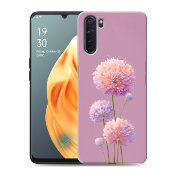 Силиконовый чехол на OPPO A91 с принтом Цветы Силиконовый чехол на OPPO A91 с принтом Цветы