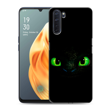 Силиконовый чехол на OPPO A91 с принтом Как приручить дракона Силиконовый чехол на OPPO A91 с принтом Как приручить дракона
