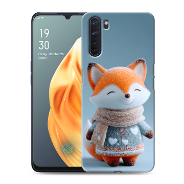 Силиконовый чехол на OPPO A91 с принтом Лиса Силиконовый чехол на OPPO A91 с принтом Лиса