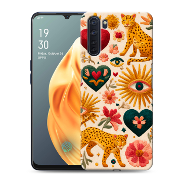 Силиконовый чехол на OPPO A91 с принтом Модный принт Силиконовый чехол на OPPO A91 с принтом Модный принт