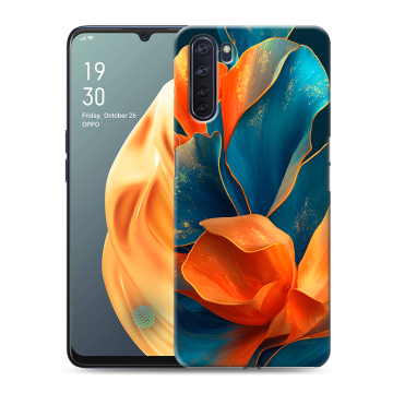 Силиконовый чехол на OPPO A91 с принтом Цветы Силиконовый чехол на OPPO A91 с принтом Цветы