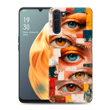 Силиконовый чехол на OPPO A91 с принтом Модный принт Силиконовый чехол на OPPO A91 с принтом Модный принт