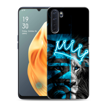Силиконовый чехол на OPPO A91 с принтом Король лев Силиконовый чехол на OPPO A91 с принтом Король лев