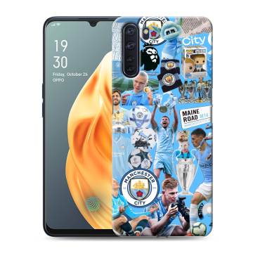 Силиконовый чехол на OPPO A91 с принтом Man City Манчестер Сити Силиконовый чехол на OPPO A91 с принтом Man City Манчестер Сити