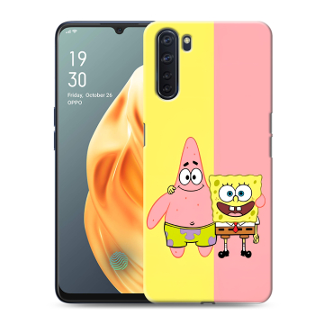Силиконовый чехол на OPPO A91 с принтом Спанч боб Спанчбоб Силиконовый чехол на OPPO A91 с принтом Спанч боб Спанчбоб