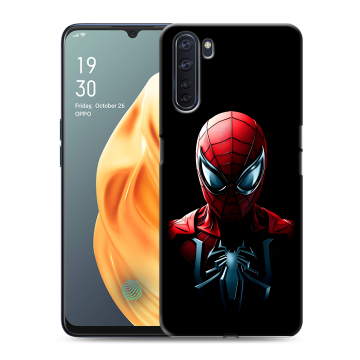 Силиконовый чехол на OPPO A91 с принтом Spiderman Человек паук
