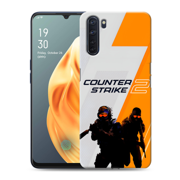Силиконовый чехол на OPPO A91 с принтом Counter Strike Силиконовый чехол на OPPO A91 с принтом Counter Strike