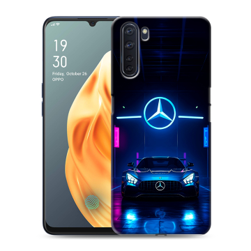 Силиконовый чехол на OPPO A91 с принтом Mercedes Мерседес Силиконовый чехол на OPPO A91 с принтом Mercedes Мерседес