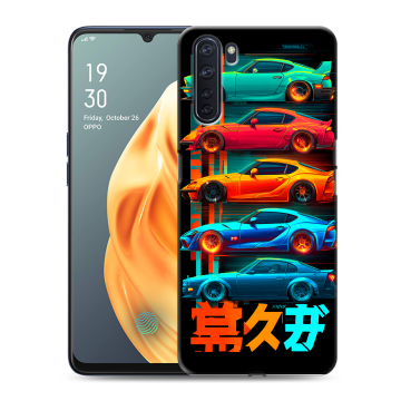 Силиконовый чехол на OPPO A91 с принтом машины тачки Силиконовый чехол на OPPO A91 с принтом машины тачки