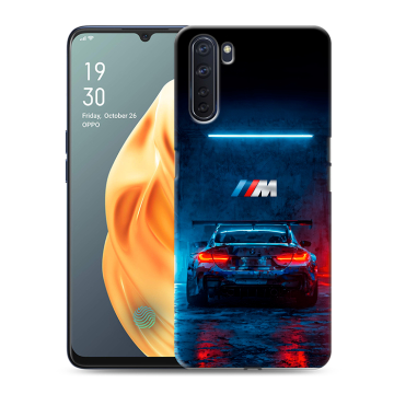 Силиконовый чехол на OPPO A91 с принтом BMW БМВ Силиконовый чехол на OPPO A91 с принтом BMW БМВ