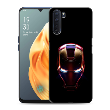 Силиконовый чехол на OPPO A91 с принтом IronMan Железный человек Силиконовый чехол на OPPO A91 с принтом IronMan Железный человек