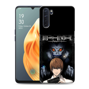 Силиконовый чехол на OPPO A91 с принтом Death note Тетрадь смерти Силиконовый чехол на OPPO A91 с принтом Death note Тетрадь смерти