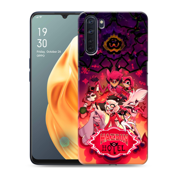 Силиконовый чехол на OPPO A91 с принтом Hazbin Hotel Отель Хазбин Силиконовый чехол на OPPO A91 с принтом Hazbin Hotel Отель Хазбин