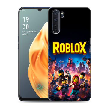 Силиконовый чехол на OPPO A91 с принтом Roblox Роблокс Силиконовый чехол на OPPO A91 с принтом Roblox Роблокс