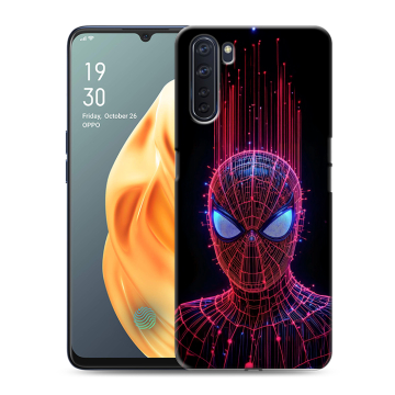 Силиконовый чехол на OPPO A91 с принтом Spiderman Человек паук Силиконовый чехол на OPPO A91 с принтом Spiderman Человек паук