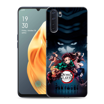 Силиконовый чехол на OPPO A91 с принтом Demon Slayer Клинок рассекающий демонов Силиконовый чехол на OPPO A91 с принтом Demon Slayer Клинок рассекающий демонов